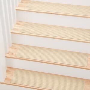 MBIGM 8" X 30" (15-Pack) Non-Slip Carpet Stair Treads